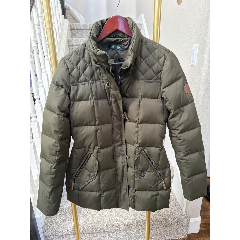LAUREN RALPH LAUREN Down Jacket Cabincore Autumn Chic Y2K Quite Luxury